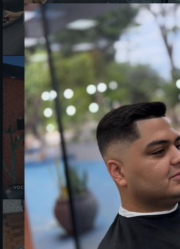 Degradê preciso Barbearia Braga
